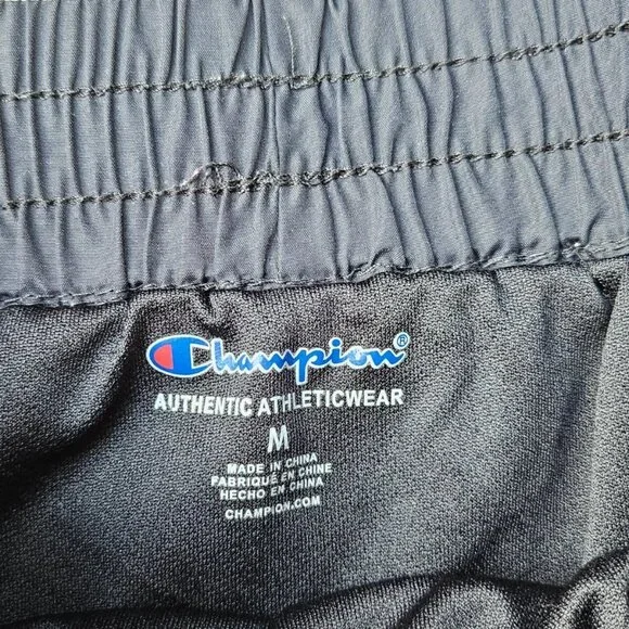 Champion Authentic Athletic Wear Women Shorts Black Sport Short Shorts Size M - Picture 8 of 8